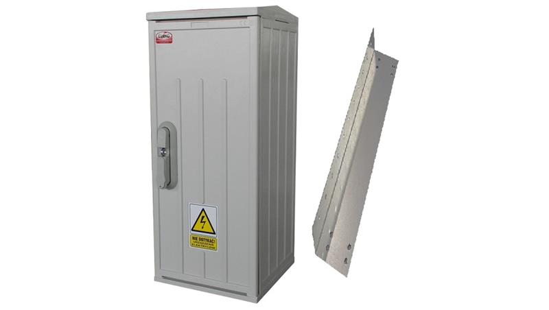Rozdzielnica elektryczna, obudowa termoutwardzalna z kątownikami typ OZ 26x60 93-269-68100