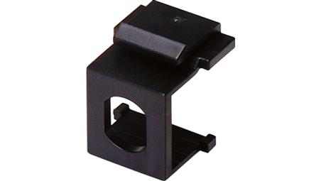 Adapter mocowania typu keystone pod adapter ST simplex, kolor czarny ALANTEC MKA-ST-C-35274