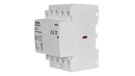 Stycznik modułowy cewka 63A 230V AC 4xNO TH35 EXTA-25074