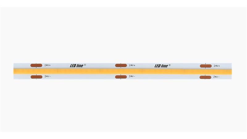 LED line Taśma COB 480 chips/m ciągła linia 24V 2700K ciepła 18W 5 lat gwar./5m-58983 LED line Taśma COB 480 chips/m ciągła linia 24V 2700K ciepła 18W 5 lat gwar./5m-58983