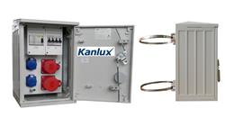ROZDZIELNICA BUDOWLANA NA SŁUP (2X2P+Z, 1X16A/5P, 1X32A/5P) KANLUX RB26x40-K40-00112W-S0_KANLUX-66012