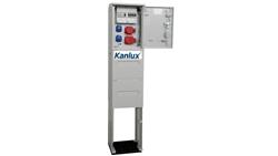 ROZDZIELNICA BUDOWLANA NA FUNDAMENT (2X2P+Z, 1X16A/5P, 1X32A/5P) KANLUX RB26x40-K40-00112W-F0_KANLUX-65807