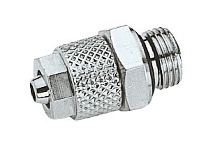 Złączka skręcana prosta G1/8z do węża 8/6