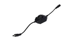 Sterownik LED Mono 1x6A potencjometr na przewodzie czarny 12-24V Prescot-51318