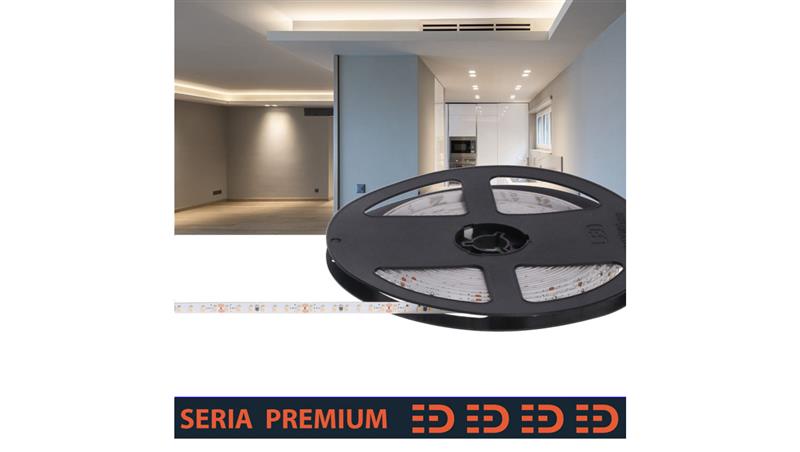 Taśma Premium 24V Slim 5mm 224led 4000K 720lm SMD2216 (5)-58998