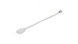 Wtyk RGB 4-pin biały do sterownika-55730