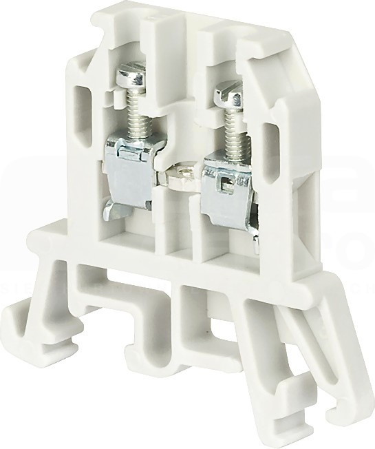 Złączka 1-torowa ZUG 2,5 SZARY