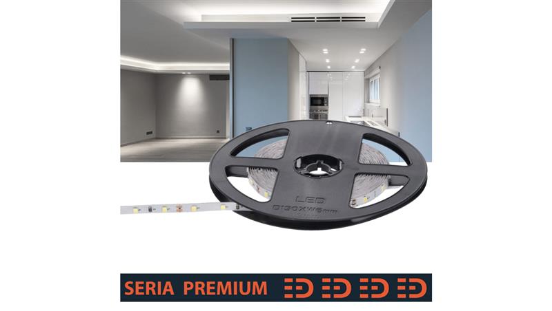 Taśma Premium 12V Slim 6mm 60led 6500K SMD2835 (5)-59010