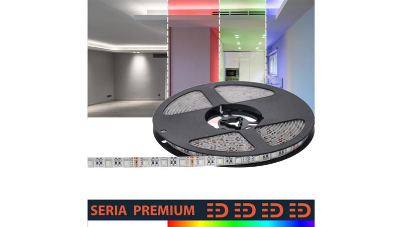 Taśma Premium IP63 12V 60led RGB+W 4w1 SMD5050 (5)-59012