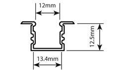 Profil led Standard Plus 2m anodowany-55758