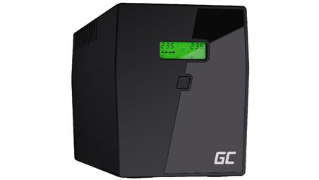 Zasilacz awaryjny UPS Microsine z wyświetlaczem LCD 1000VA 700W UPS08-5068