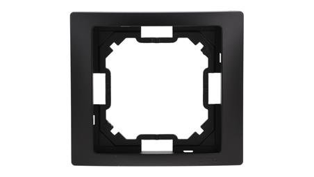 Simon Basic Ramka 1-krotna Neos IP20 czarny mat BMRC1/49-36265