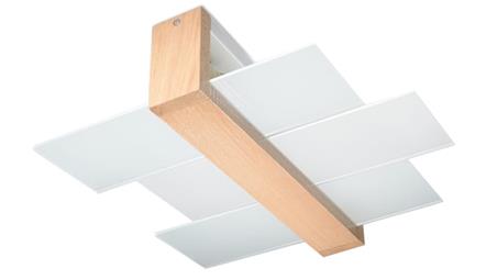 Plafon FENIKS 2 Naturalne Drewno SL.0076 SOLLUX-57794