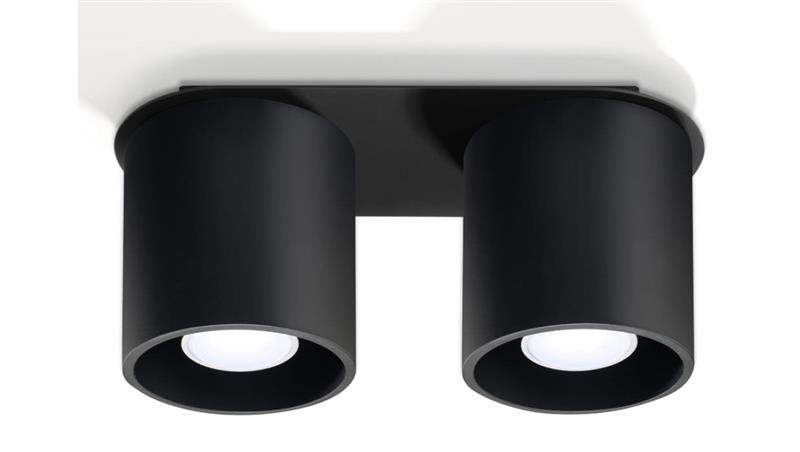 Plafon ORBIS 2 Czarny SL.0054 SOLLUX-57717 Plafon ORBIS 2 Czarny SL.0054 SOLLUX-57717