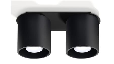 Plafon ORBIS 2 Czarny SL.0054 SOLLUX-57717