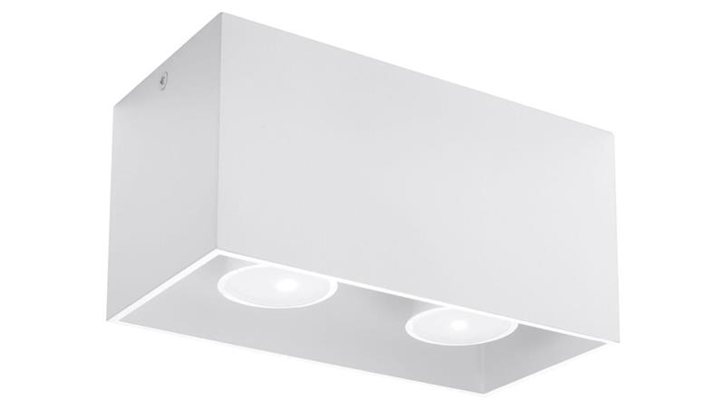 Plafon QUAD MAXI Biały SL.0380 SOLLUX-57756 Plafon QUAD MAXI Biały SL.0380 SOLLUX-57756