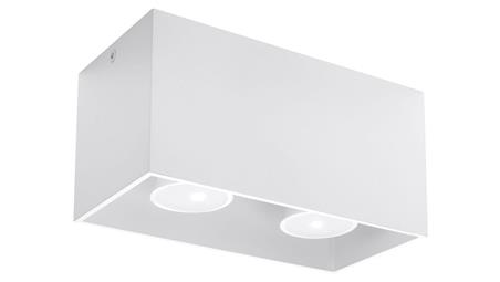 Plafon QUAD MAXI Biały SL.0380 SOLLUX-57756