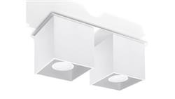 Plafon QUAD 2 Biały SL.0065 SOLLUX-57749
