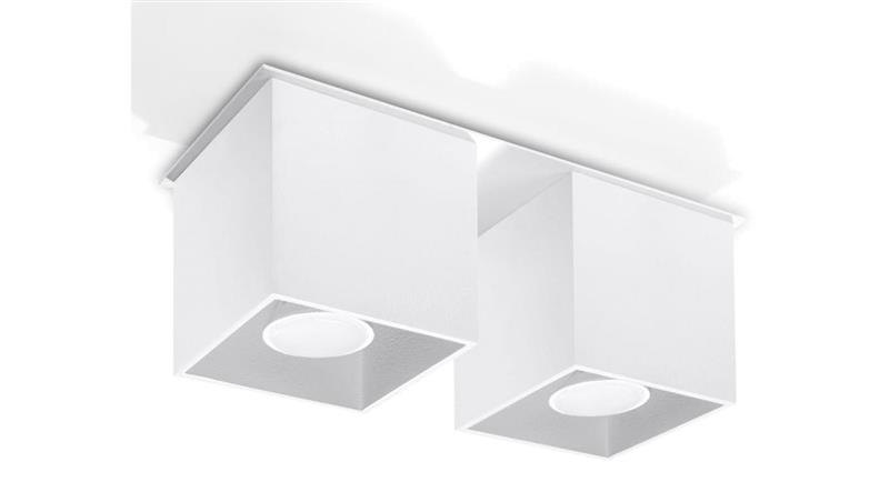 Plafon QUAD 2 Biały SL.0065 SOLLUX-57749 Plafon QUAD 2 Biały SL.0065 SOLLUX-57749