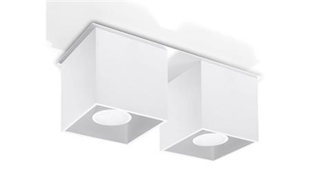 Plafon QUAD 2 Biały SL.0065 SOLLUX-57749