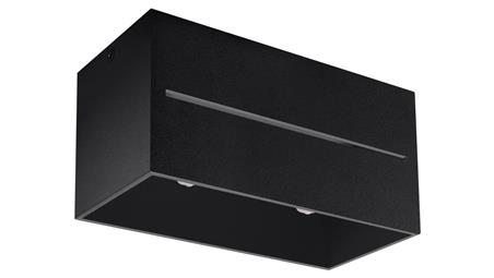 Plafon LOBO MAXI Czarny SL.0384 SOLLUX-57630
