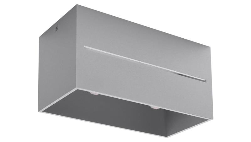 Plafon LOBO MAXI Szary SL.0385 SOLLUX-57705