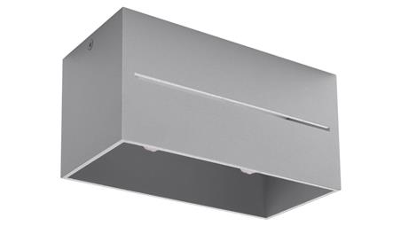 Plafon LOBO MAXI Szary SL.0385 SOLLUX-57705
