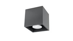 Plafon QUAD 1 Antracyt SL.0567 SOLLUX-57784