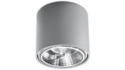 Plafon TIUBE szary SL.0696 SOLLUX-57782