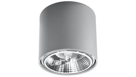Plafon TIUBE szary SL.0696 SOLLUX-57782