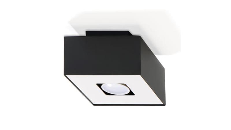 Plafon MONO 1 Czarny SL.0070 SOLLUX-57789