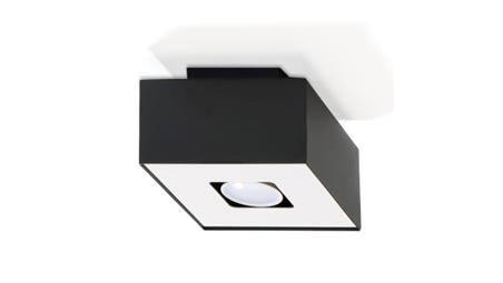 Plafon MONO 1 Czarny SL.0070 SOLLUX-57789