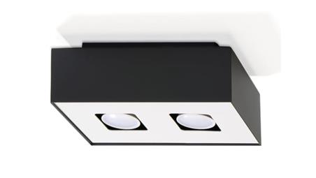 Plafon MONO 2 Czarny SL.0071 SOLLUX-57735