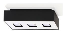 Plafon MONO 3 Czarny SL.0072 SOLLUX-57707