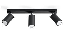 Plafon RING 3 Czarny SL.0093 SOLLUX-57742