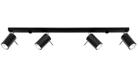 Plafon RING 4L Czarny SL.0332 SOLLUX-57758