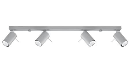 Plafon RING 4L Szary SL.0453 SOLLUX-57643