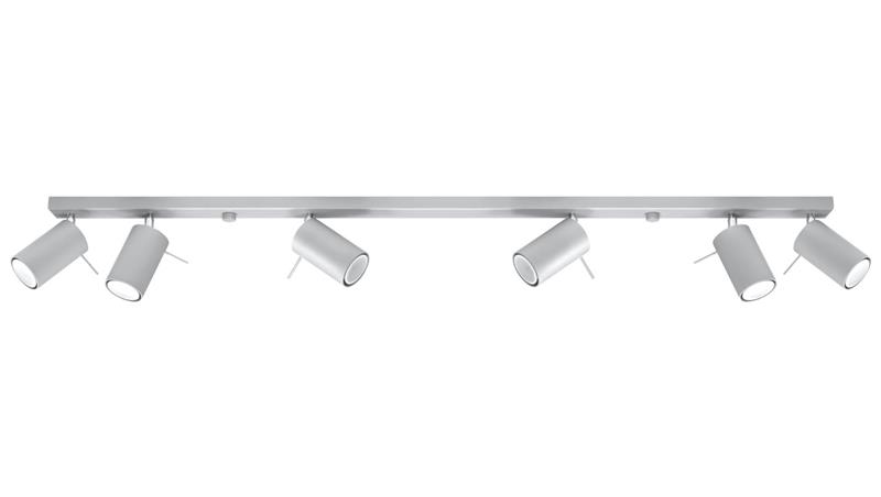 Plafon RING 6L Szary SL.0454 SOLLUX-57712