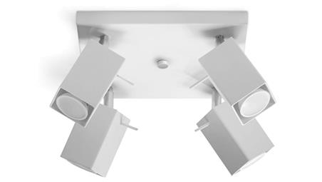Plafon MERIDA 4 Biały SL.0098 SOLLUX-57780
