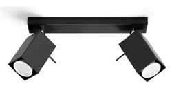 Plafon MERIDA 2 Czarny SL.0100 SOLLUX-57739