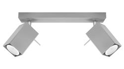 Plafon MERIDA 2 Szary SL.0456 SOLLUX-57725