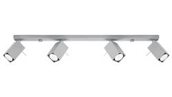 Plafon MERIDA 4L Szary SL.0461 SOLLUX-57812