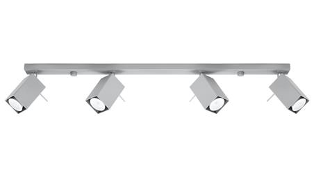 Plafon MERIDA 4L Szary SL.0461 SOLLUX-57812