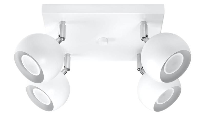 Plafon OCULARE 4 Biały SL.0440 SOLLUX-57694