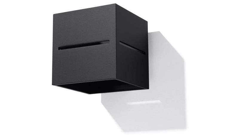 Kinkiet LOBO Czarny SL.0204 SOLLUX-59597 Kinkiet LOBO Czarny SL.0204 SOLLUX-59597