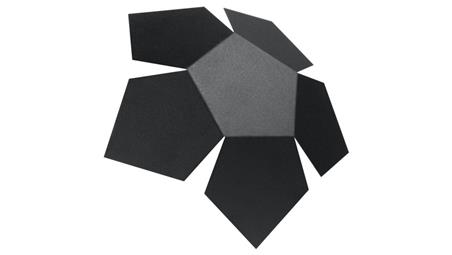 Kinkiet PENTA Czarny SL.0423 SOLLUX-59621