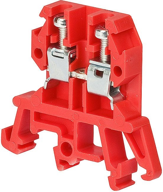 Złączka 1-torowa ZUG 4 CZERWONY