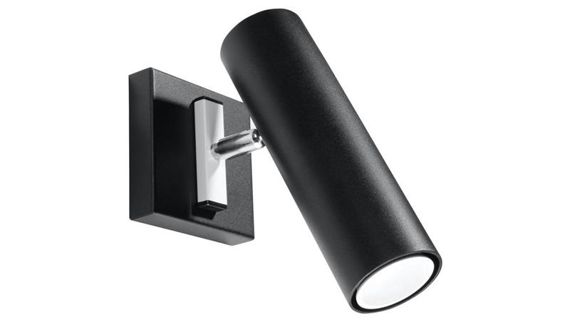 Kinkiet DIREZIONE Czarny SL.0498 SOLLUX-59645