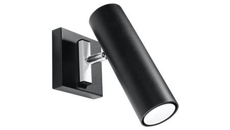 Kinkiet DIREZIONE Czarny SL.0498 SOLLUX-59645