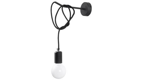 Kinkiet EDISON Czarny SL.0373 SOLLUX-59647
